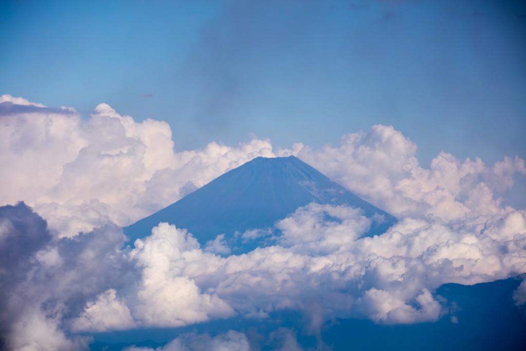 間ノ岳から見る富士２