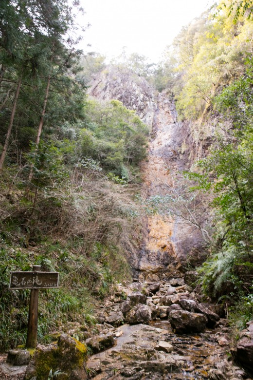 愛知県民の森　亀石の滝