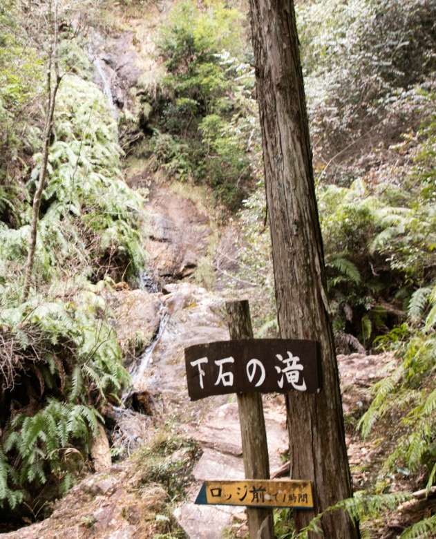 愛知県民の森　下石の滝