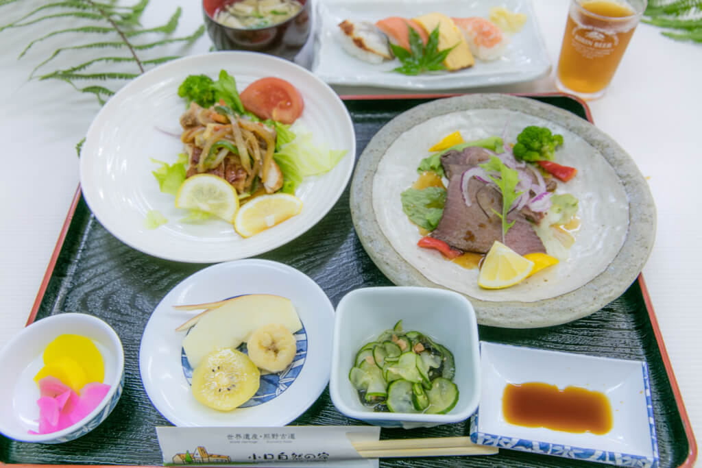 和歌山県新宮市　小口自然の家　夕食
