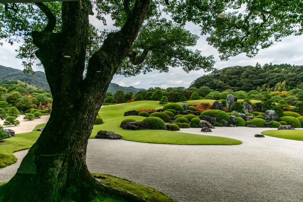 京都・島根旅行で行った足立美術館の庭園